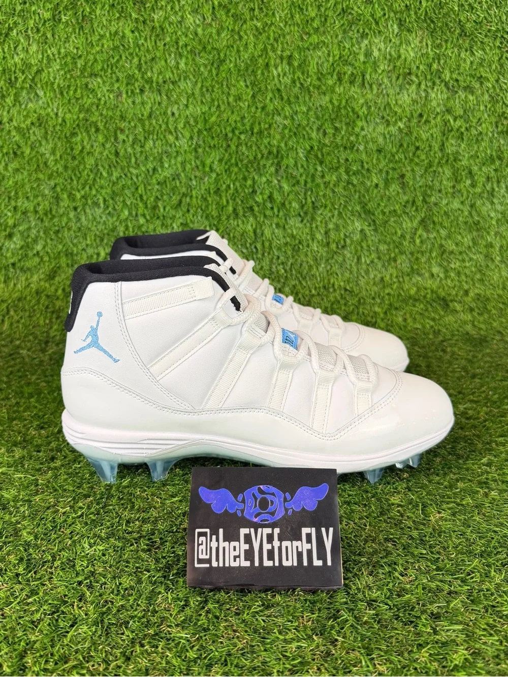 NEW Nike Air Jordan 11 Retro TD White Legend Blue Columbia HM7324-104 Men’s